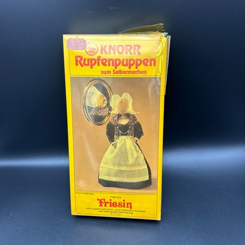 Vintage knorr rupfenpuppe - vintage,