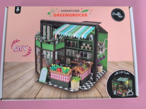Miniatur bastelset greengrocer - bastelset,