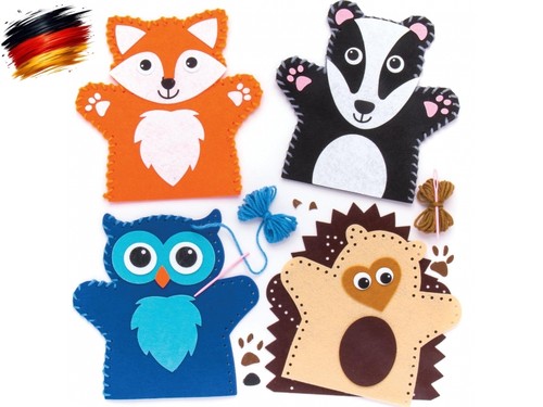Baker ross ar637 - baker, handpuppen