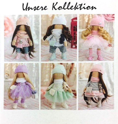 Nähset bastelset puppe zum - nähset,