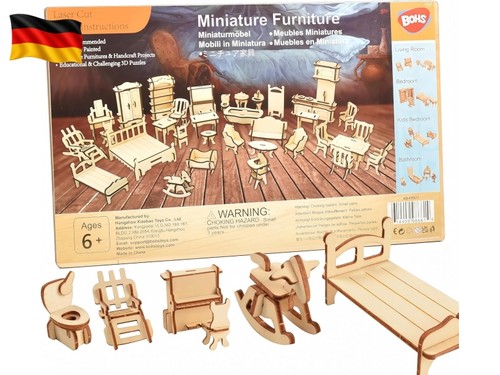 Stück puppenhausmöbel - 34,