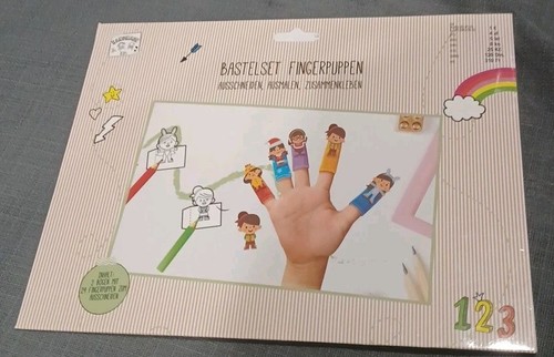 Bastelset fingerpuppen - bastelset,