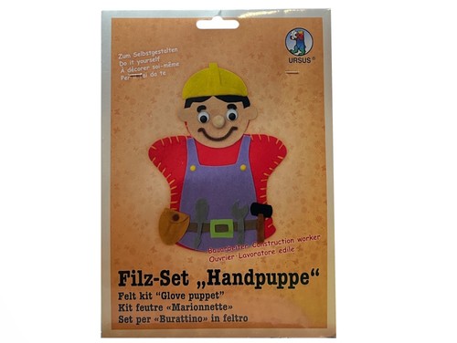 Bastelset handpuppe - bastelset, "handpuppe"