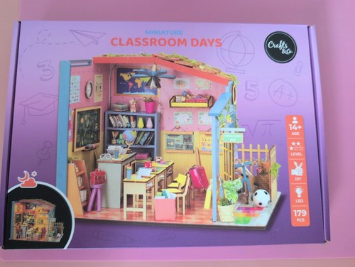 Miniatur bastelset classroom - miniatur,