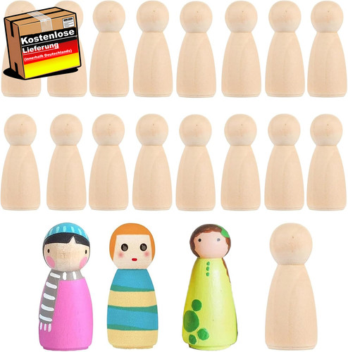 Holzpuppe stück bastelset - 20,