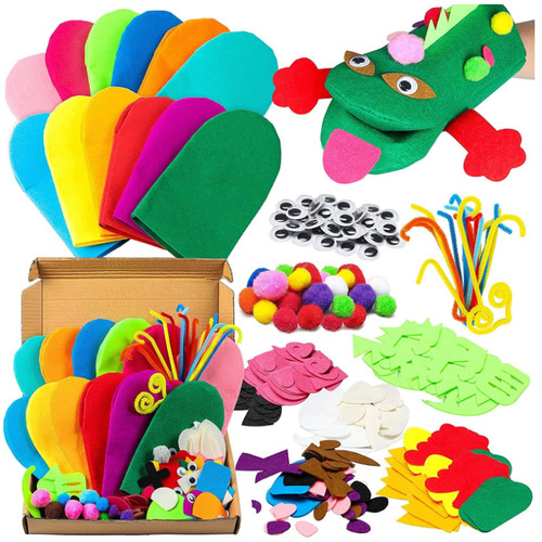 Handpuppe bastelset stück - handpuppe,