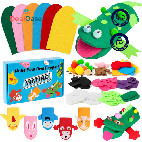 Handpuppe diy bastelset - diy,