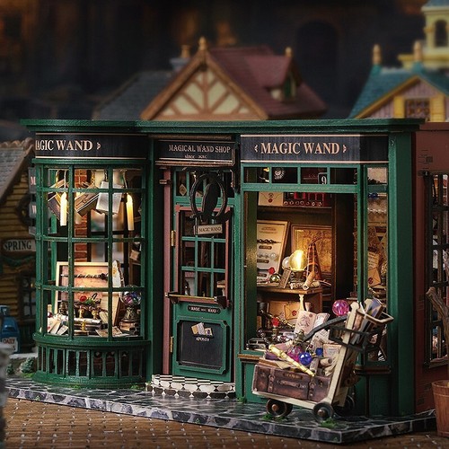 Diy miniatur winkelgasse - diy,