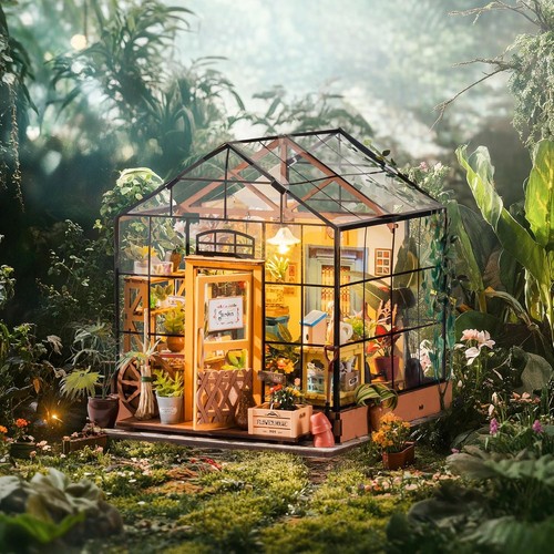 Miniatur haus puppenhaus - haus,