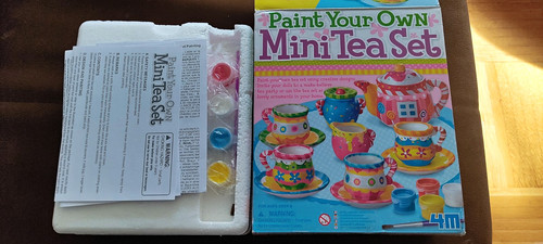 Paint your own mini tea - tea, set